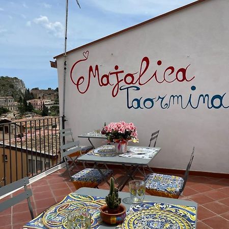 Majolica Taormina Bed and Breakfast Exteriör bild