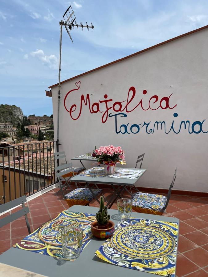 Majolica Taormina Bed and Breakfast Exteriör bild